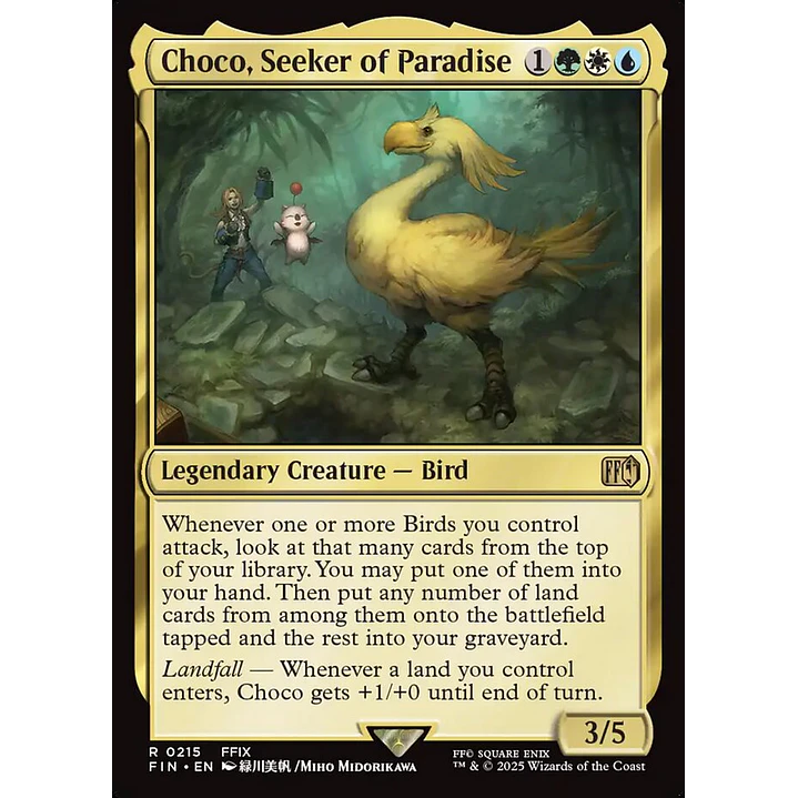 Choco, Seeker of Paradise | Inglés | NM | FIN 1