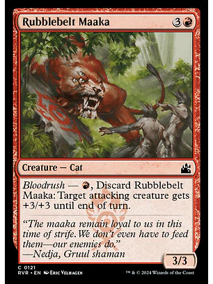 Rubblebelt Maaka | Español | NM | RVR