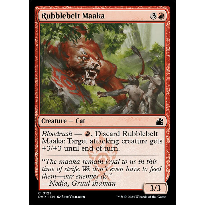 Rubblebelt Maaka | Español | NM | RVR 1