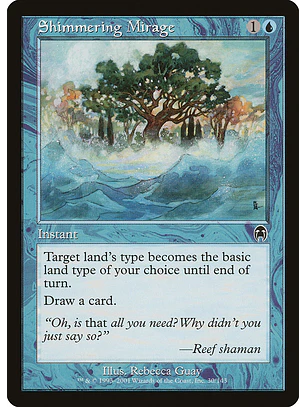 Shimmering Mirage (Retro Frame) | Español | NM | APC