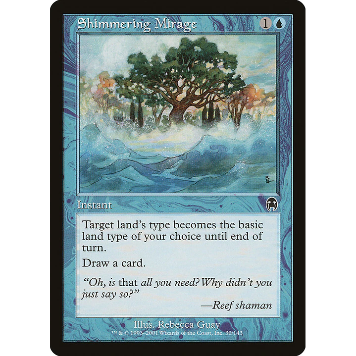 Shimmering Mirage (Retro Frame) | Español | NM | APC 1
