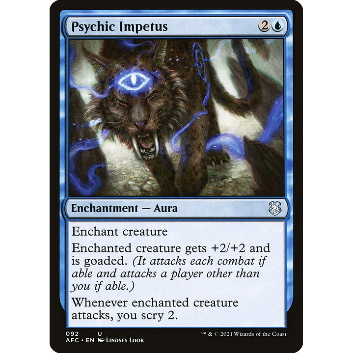 Psychic Impetus | Inglés | NM | AFC 1