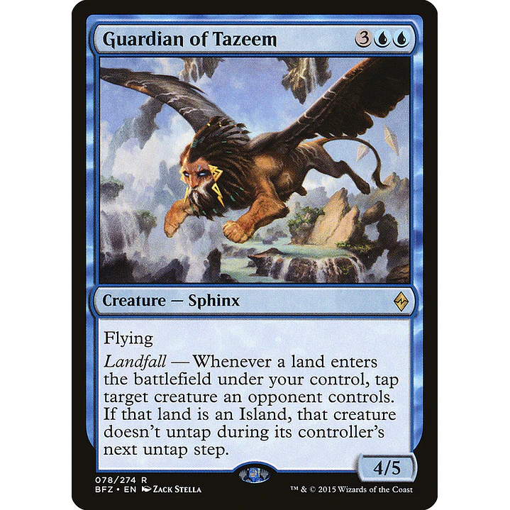 Guardian of Tazeem | Español | NM | BFZ 1