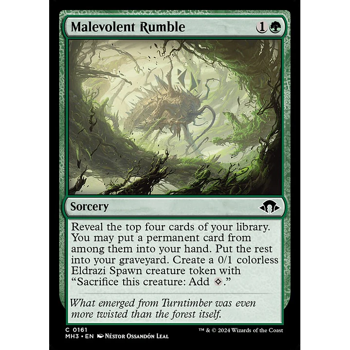Malevolent Rumble | Español | NM | MH3 1