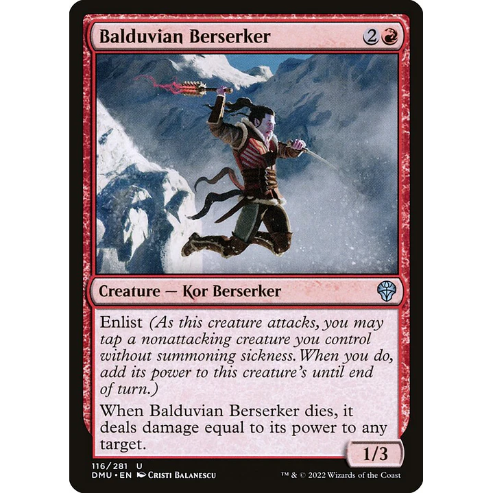 Balduvian Berserker | Inglés | NM | DMU 1