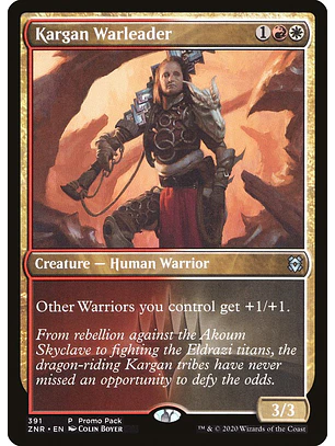 Kargan Warleader | Español | NM | ZNR