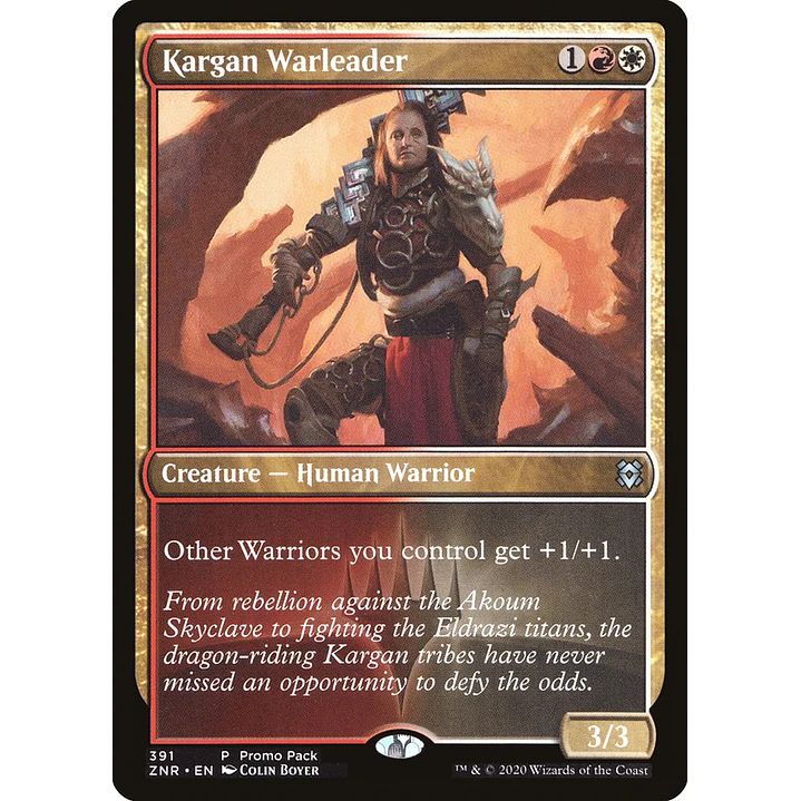 Kargan Warleader | Español | NM | ZNR 1