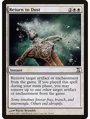 Return to Dust | Español | NM | TSP
