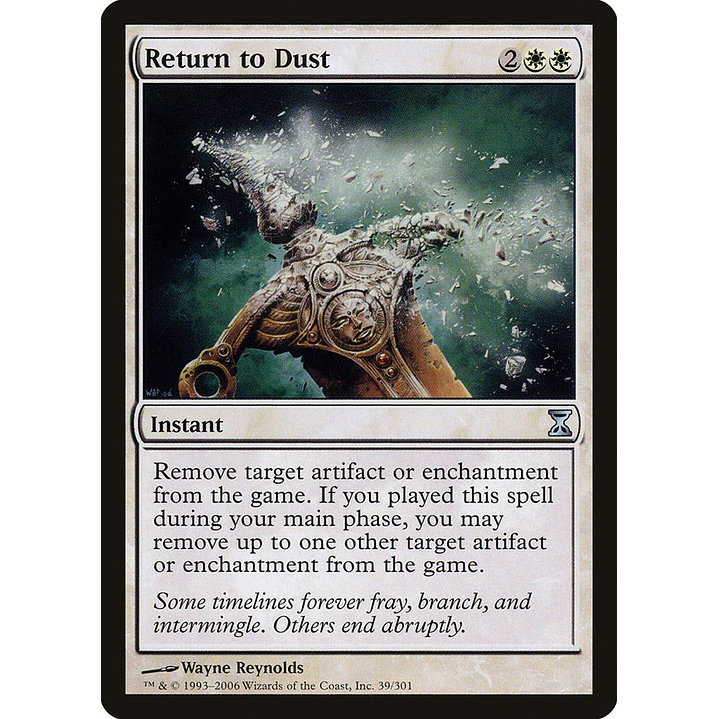 Return to Dust | Español | NM | TSP 1