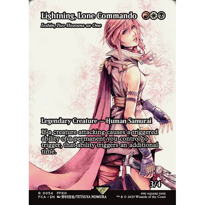 Isshin, Two Heavens as One (Borderless) | Inglés | NM | FCA 1