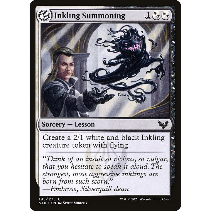 Inkling Summoning | Español | NM | STX 1