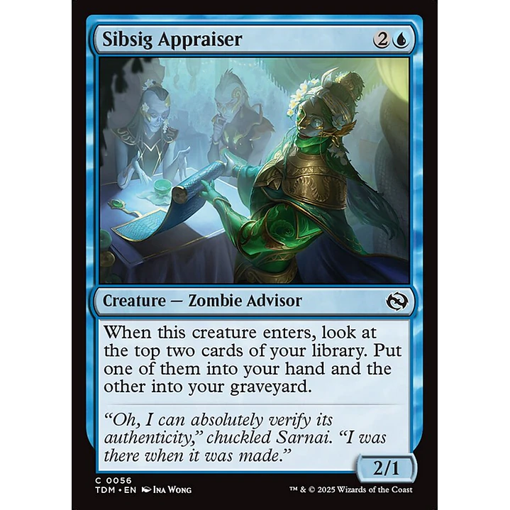 Sibsig Appraiser | Inglés | NM | TDM 1