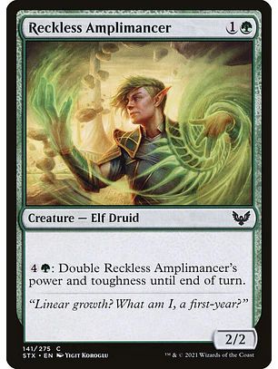 Reckless Amplimancer | Español | NM | STX