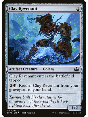 Clay Revenant | Inglés | NM | BRO