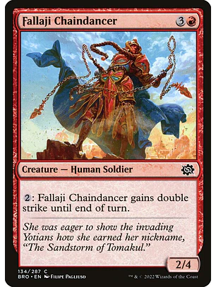 Fallaji Chaindancer | Inglés | NM | BRO