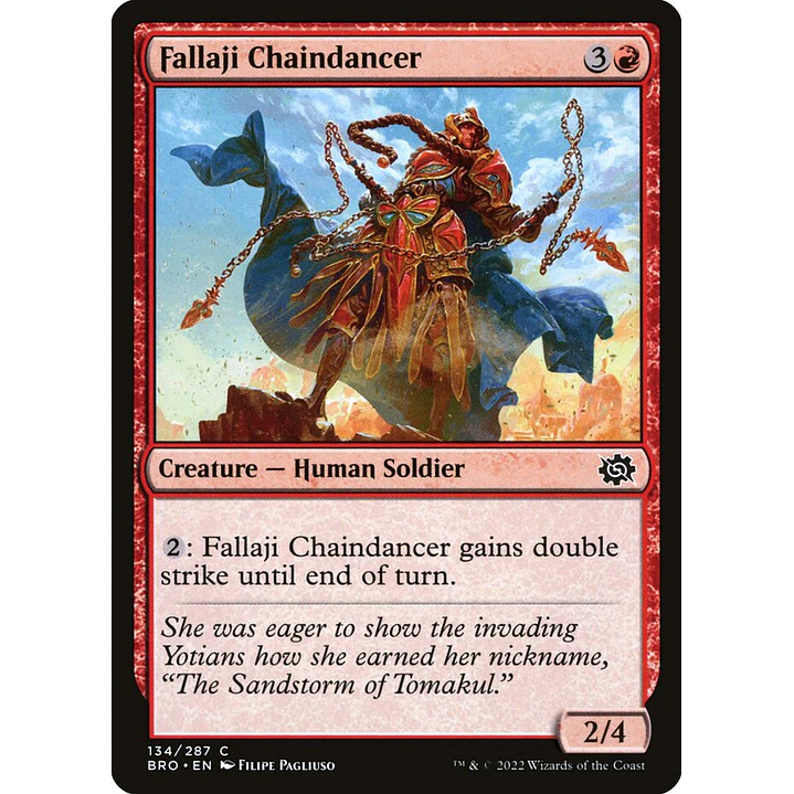 Fallaji Chaindancer | Inglés | NM | BRO 1