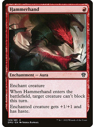 Hammerhand | Inglés | NM | DMU