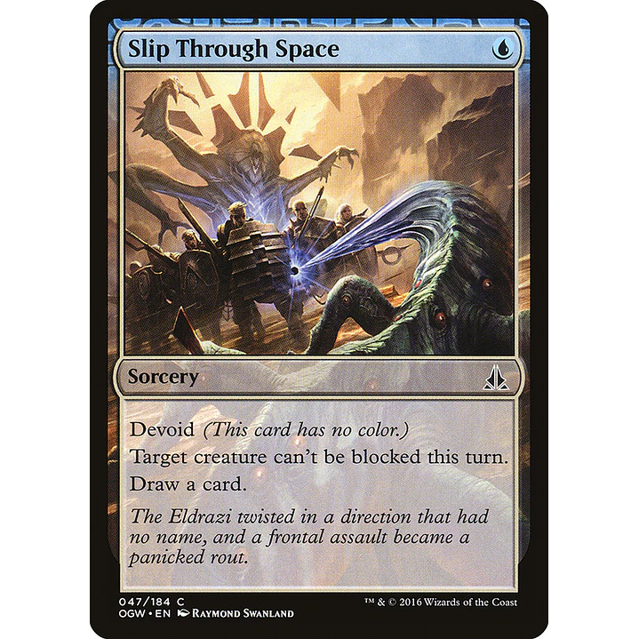 Slip Through Space | Inglés | NM | OGW 1