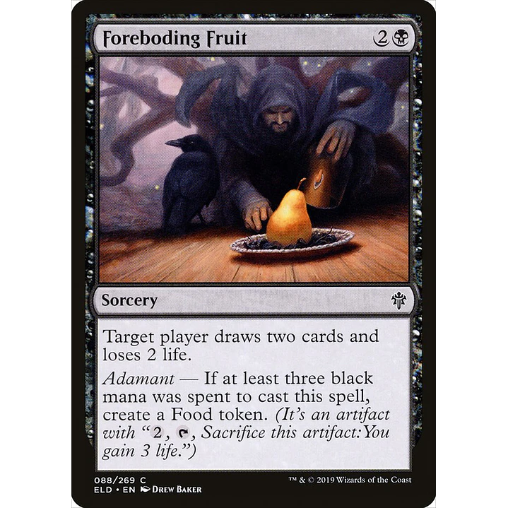 Foreboding Fruit | Inglés | NM | ELD 1