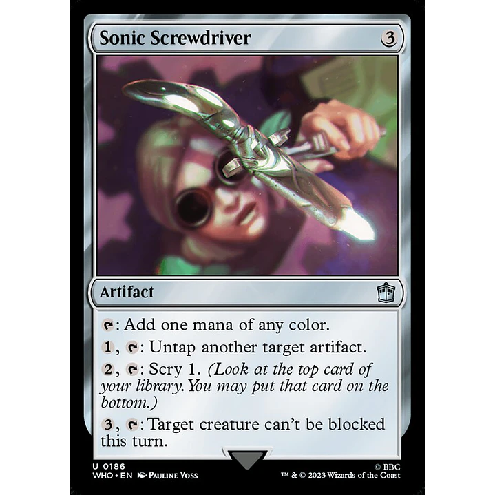 Sonic Screwdriver | Inglés | NM | WHO 1
