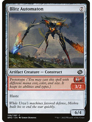 Blitz Automaton | Inglés | NM | BRO