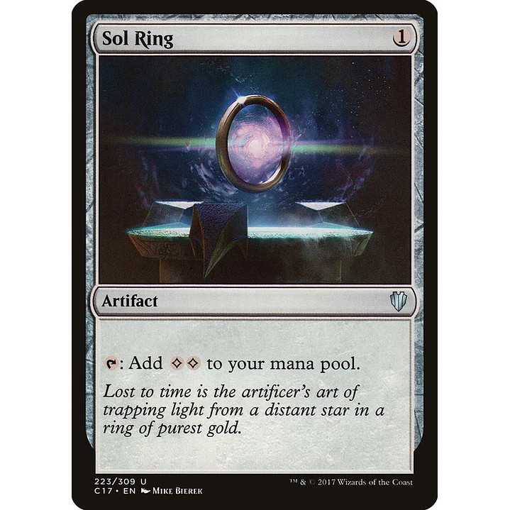 Sol Ring | Español | NM | C17 1