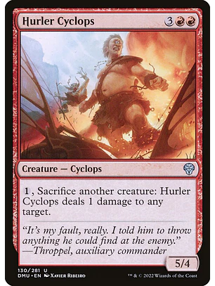 Hurler Cyclops | Inglés | NM | DMU