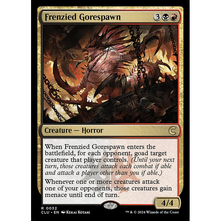 Frenzied Gorespawn | Inglés | NM | CLU 1