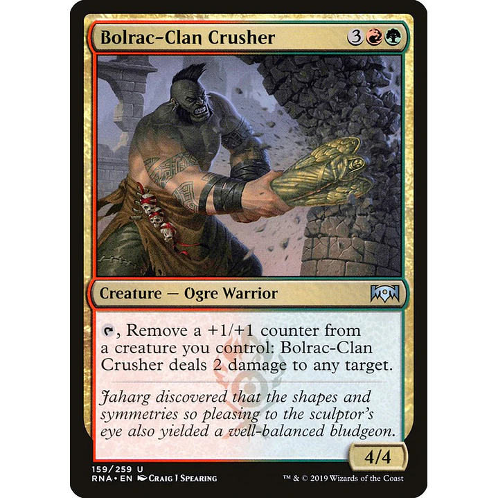 Bolrac-Clan Crusher | Inglés | NM | RNA 1