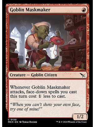 Goblin Maskmaker | Español | NM | MKM
