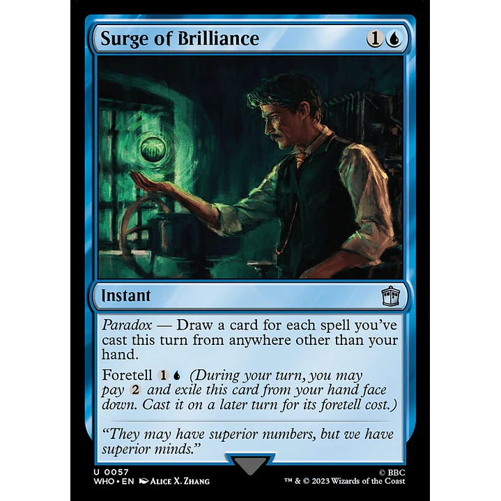 Surge of Brilliance | Inglés | NM | WHO 1