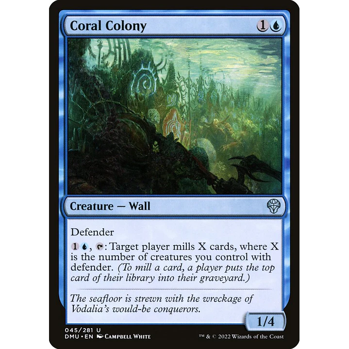 Coral Colony | Inglés | NM | DMU 1