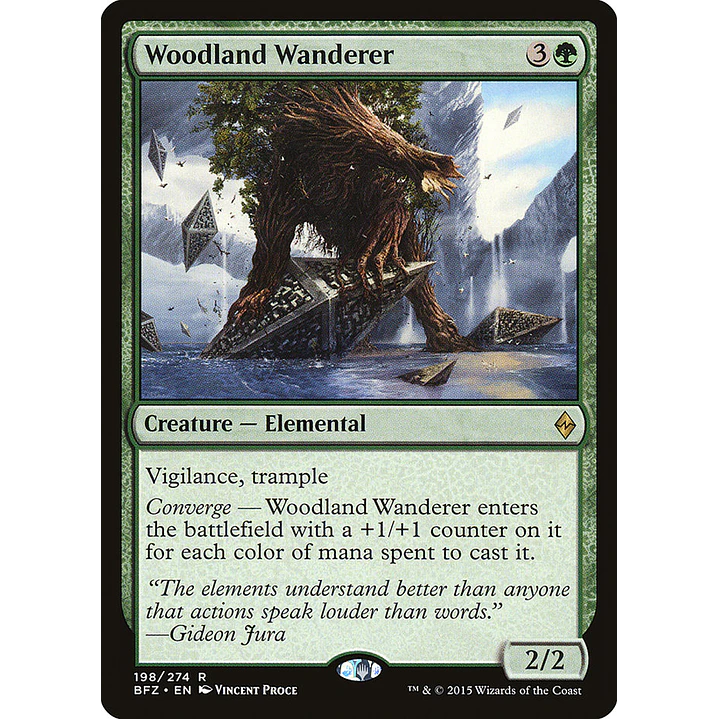 Woodland Wanderer | Español | NM | BFZ 1