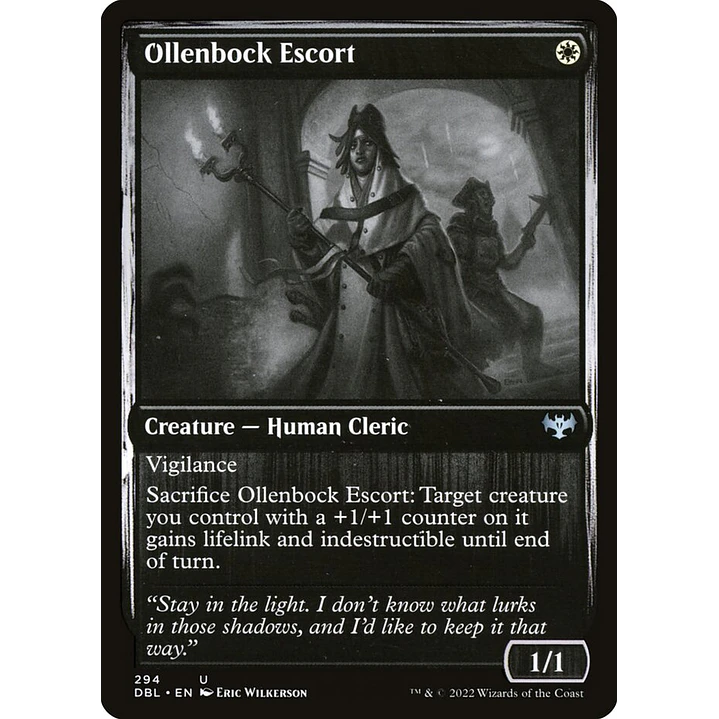 Ollenbock Escort | Inglés | NM | DBL 1