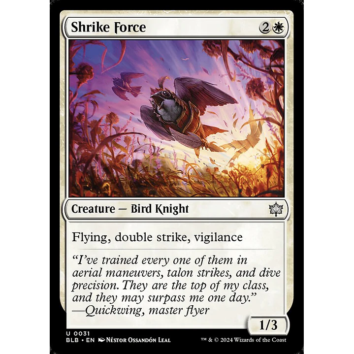 Shrike Force | Español | NM | BLB 1