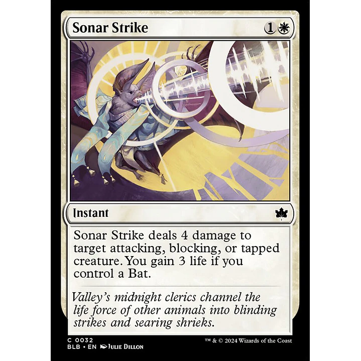Sonar Strike | Español | NM | BLB 1