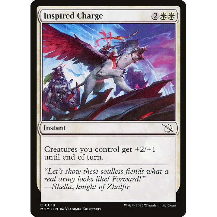 Inspired Charge | Español | NM | MOM 1