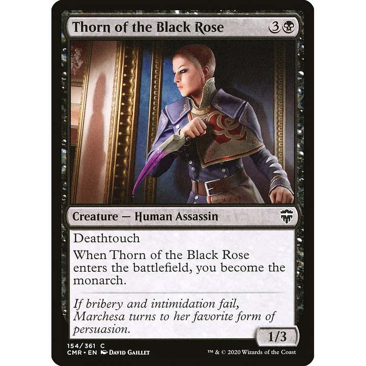 Thorn of the Black Rose | Inglés | NM | CMR 1