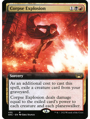 Corpse Explosion (Extended Art) | Inglés | NM | SNC