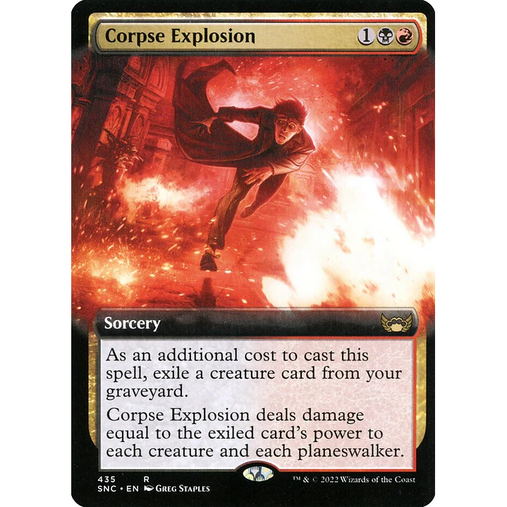 Corpse Explosion (Extended Art) | Inglés | NM | SNC 1