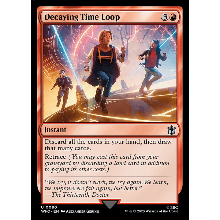 Decaying Time Loop | Inglés | NM | WHO 1