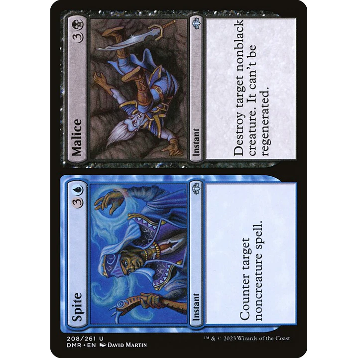 Spite // Malice | Inglés | NM | DMR 1