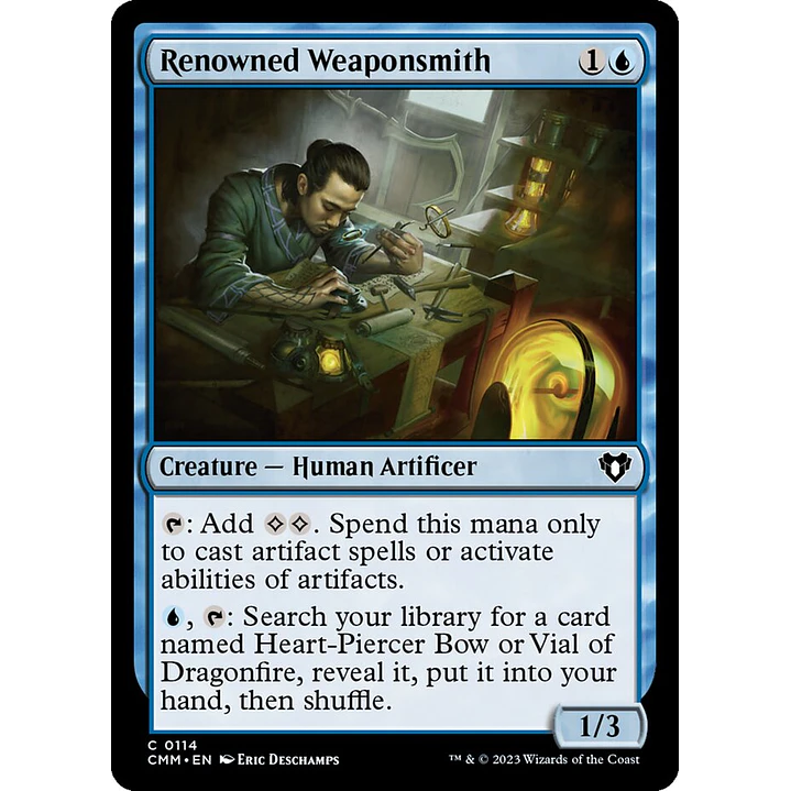 Renowned Weaponsmith | Inglés | NM | CMM 1