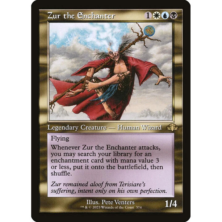 Zur the Enchanter (Retro Frame) | Español | NM | DMR 1