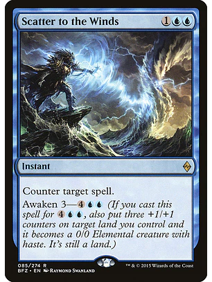 Scatter to the Winds | Español | NM | BFZ