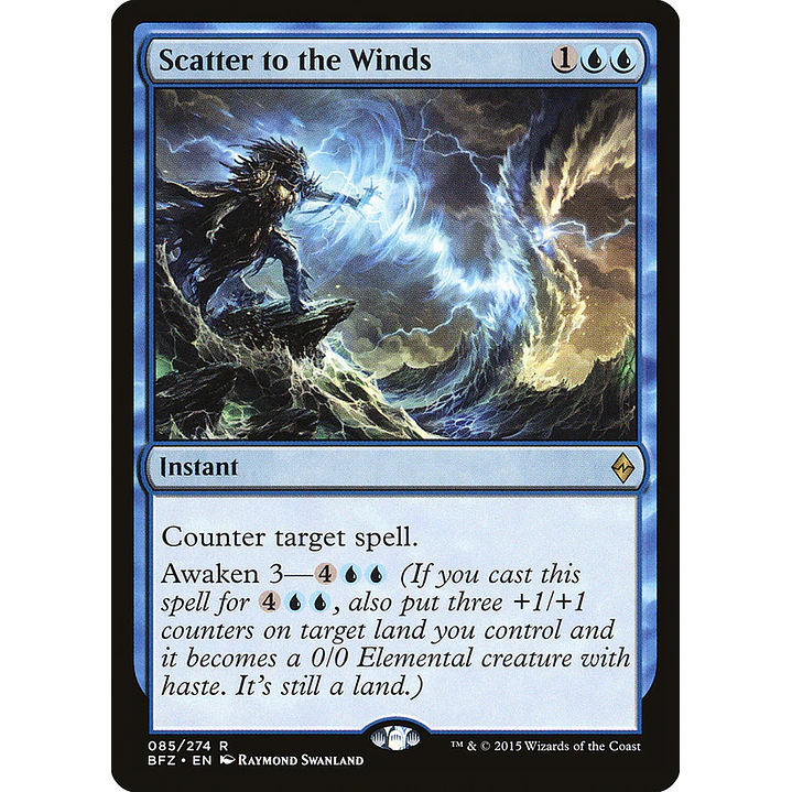 Scatter to the Winds | Español | NM | BFZ 1