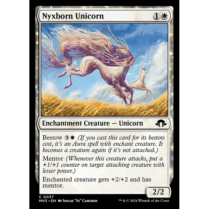 Nyxborn Unicorn | Español | NM | MH3 1