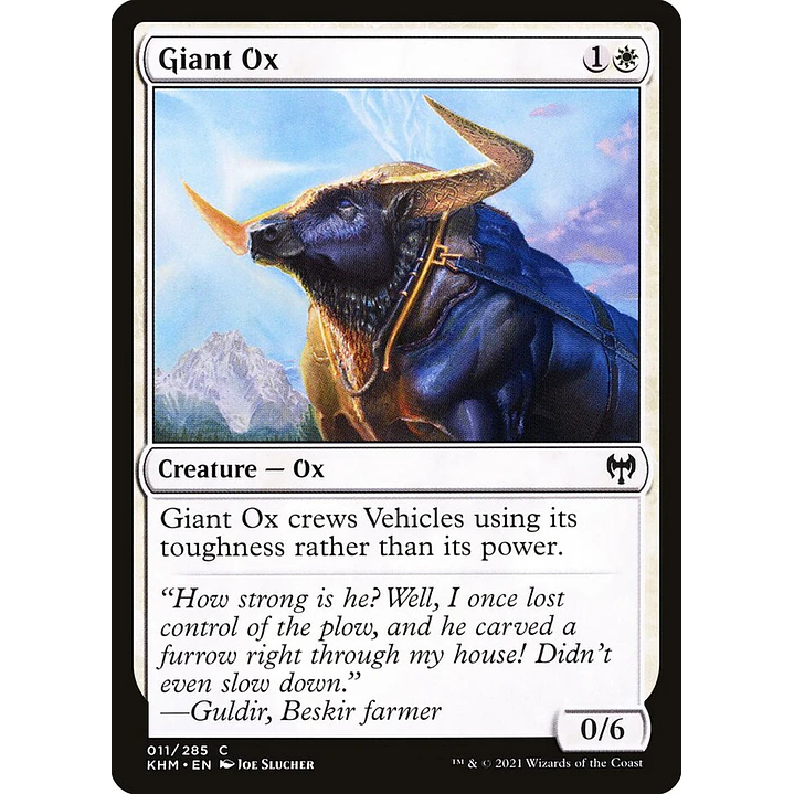 Giant Ox | Español | NM | KHM 1