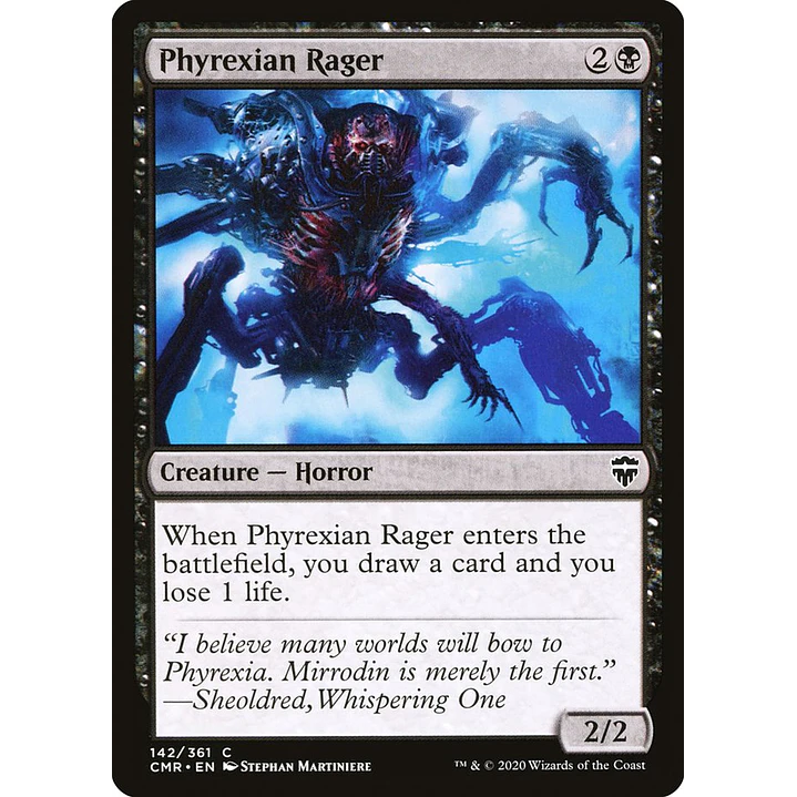 Phyrexian Rager | Inglés | NM | CMR 1