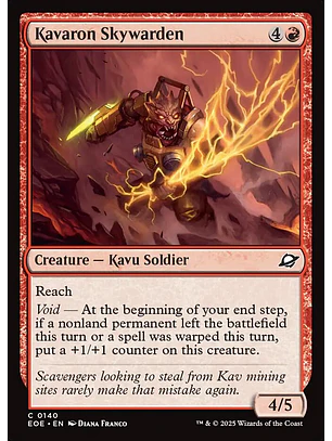 Kavaron Skywarden | Español | NM | EOE